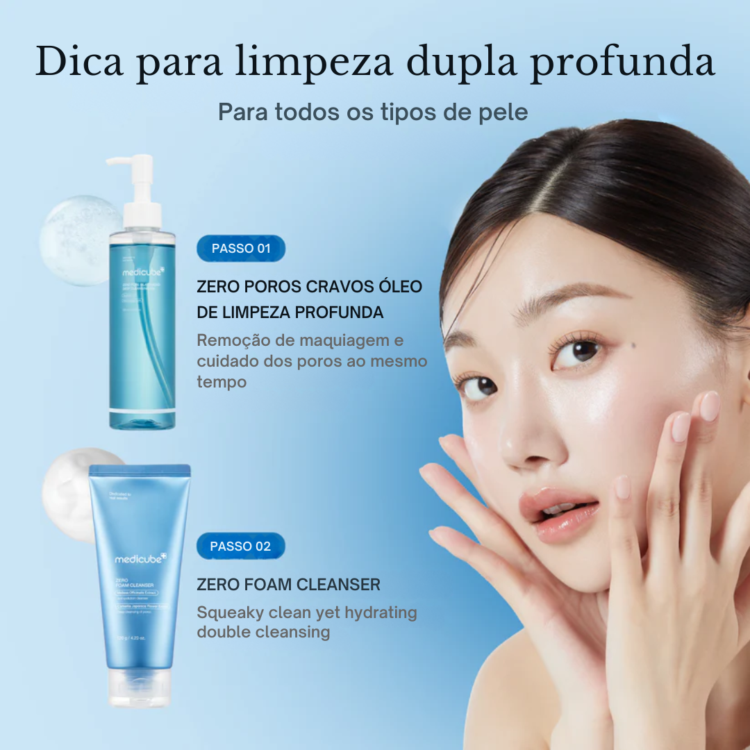 Limpeza 2 em 1 Coreana