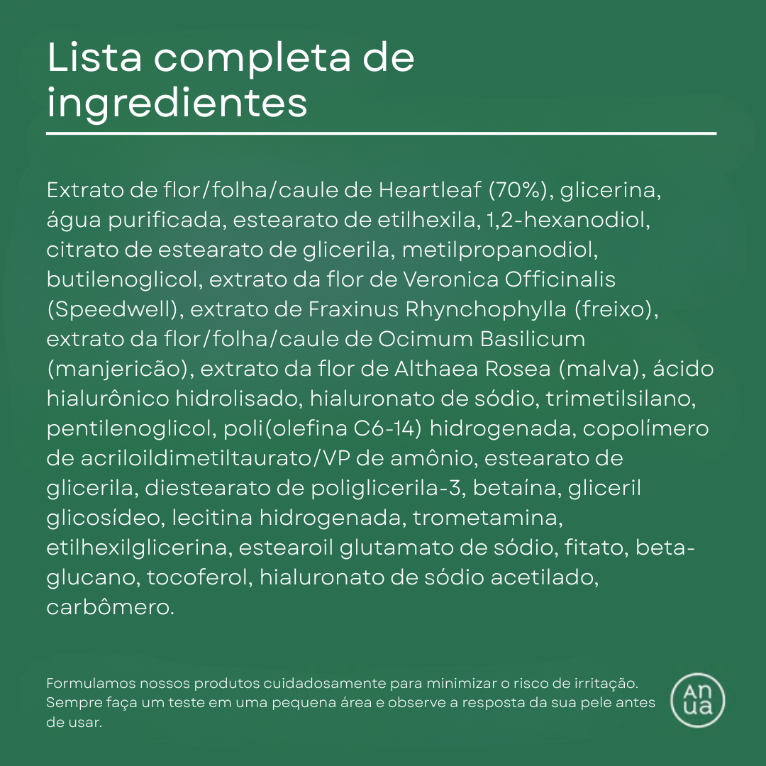 Acalma a Pele Irritada
