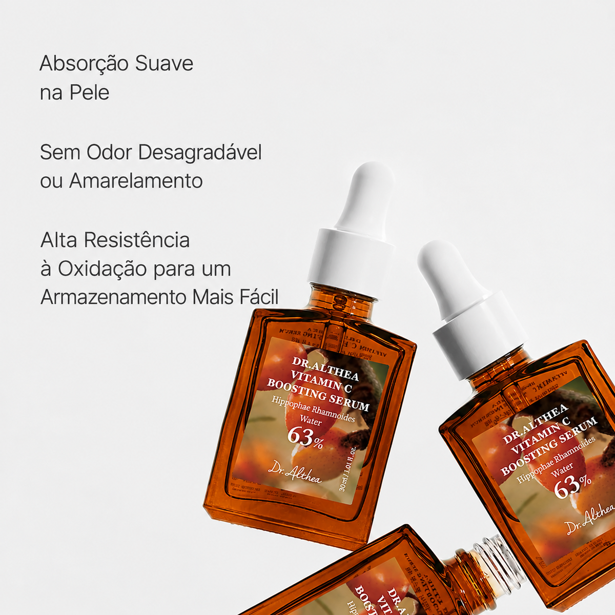 Sérum clareador Dr.Althea com vitamina C para manchas