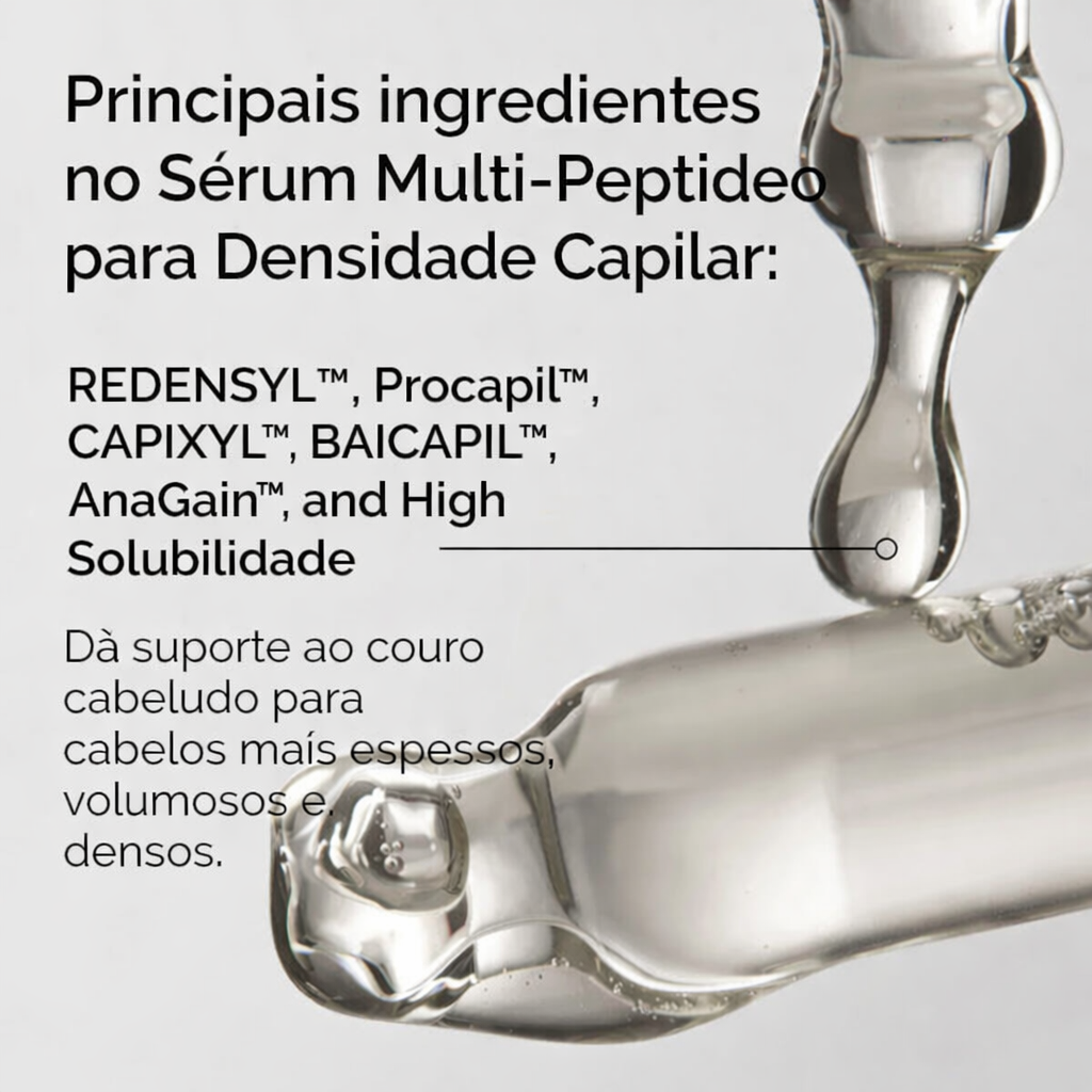 Sérum The Ordinary para Fortalecer o Couro Cabeludo