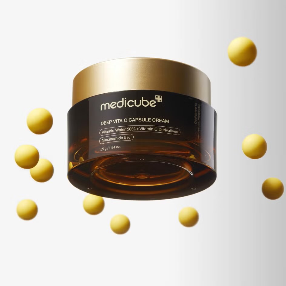 Creme facial com vitamina C pura.