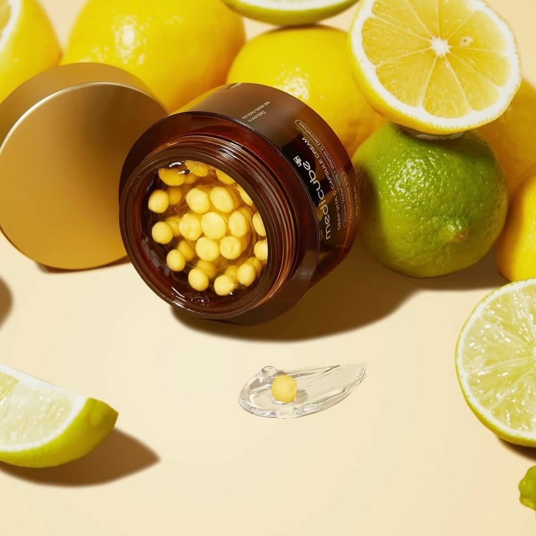 órmula com vitamina C e niacinamida para pele mais luminosa e uniforme