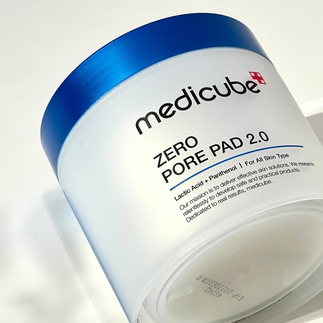 Discos Tonificantes Medicube Zero Pore Pad 2.0 | Poros Limpos e Pele Mais Uniforme