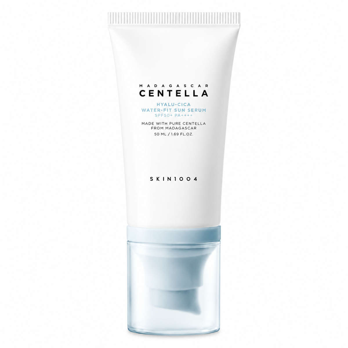 Protetor Solar Facial em Sérum SKIN1004 | Leve, Hidratante e Sem Resíduo Branco - Dermora