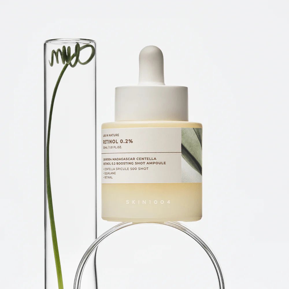 Ampola de Retinol 0,2% SKIN1004 | Firmeza, Elasticidade e Textura Uniforme - Dermora