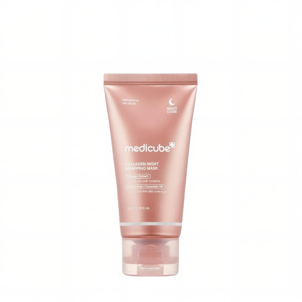 Máscara noturna de colágeno para firmeza