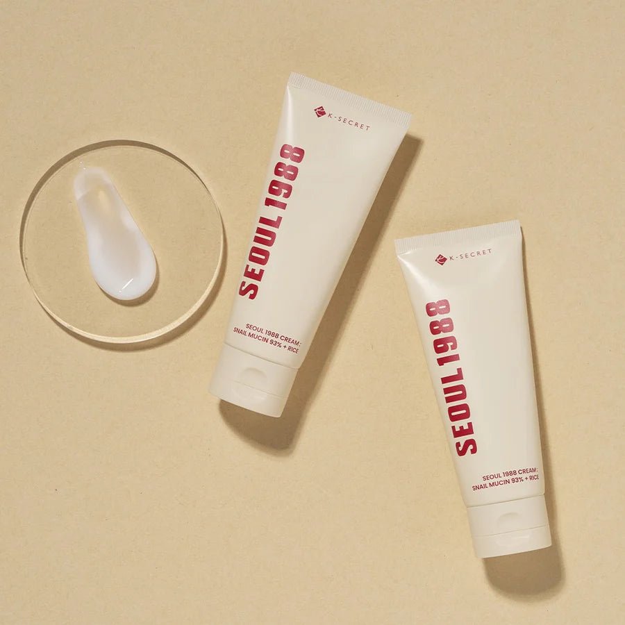 Creme Facial K Secret Seoul 1988 Mucina de Caracol 93% + Arroz - Dermora