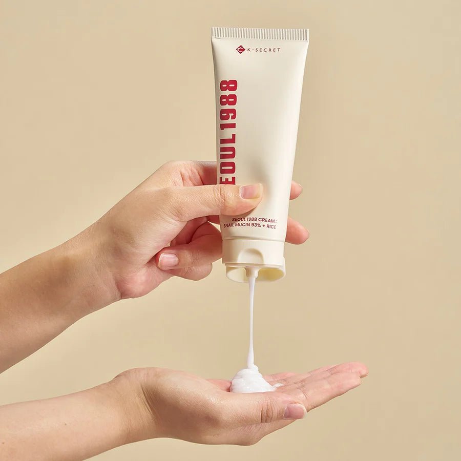 Creme Facial K Secret Seoul 1988 Mucina de Caracol 93% + Arroz - Dermora