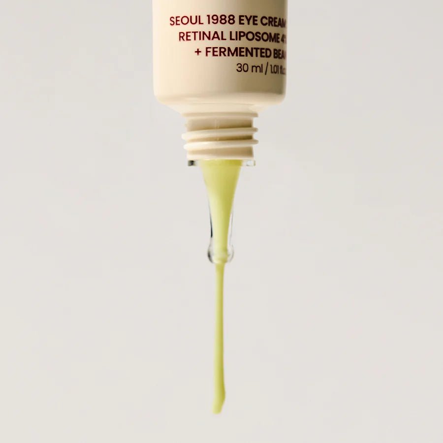 Creme para Olhos com Retinal 4% K - Secret Seoul 1988 – Cuidado Antissinais e Iluminador - Dermora