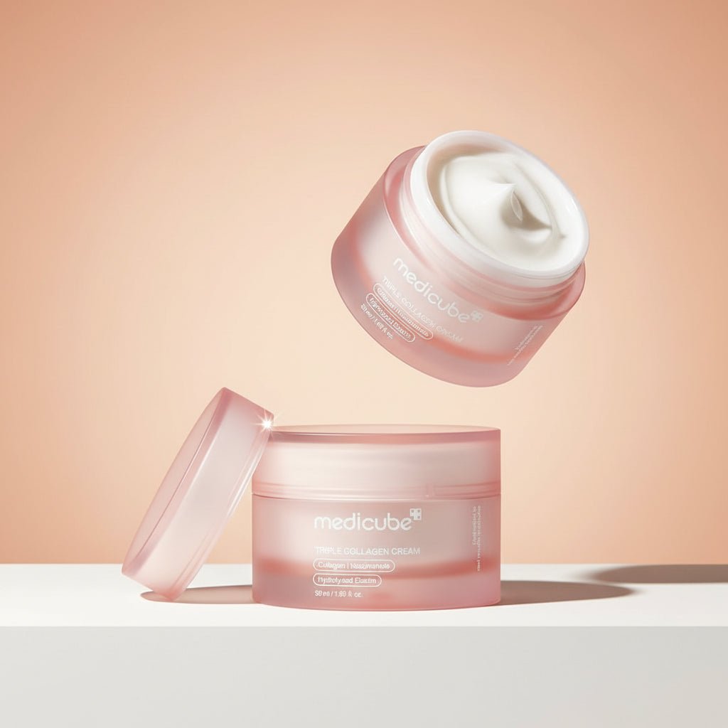 Creme Triplo Colágeno Medicube | Firmeza e Hidratação da Pele - Dermora