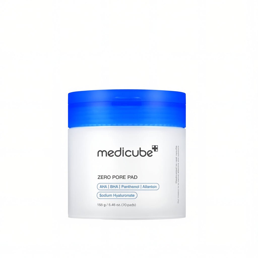 Discos Tonificantes Medicube Zero Pore Pad | Poros Limpos e Pele Mais Uniforme - Dermora