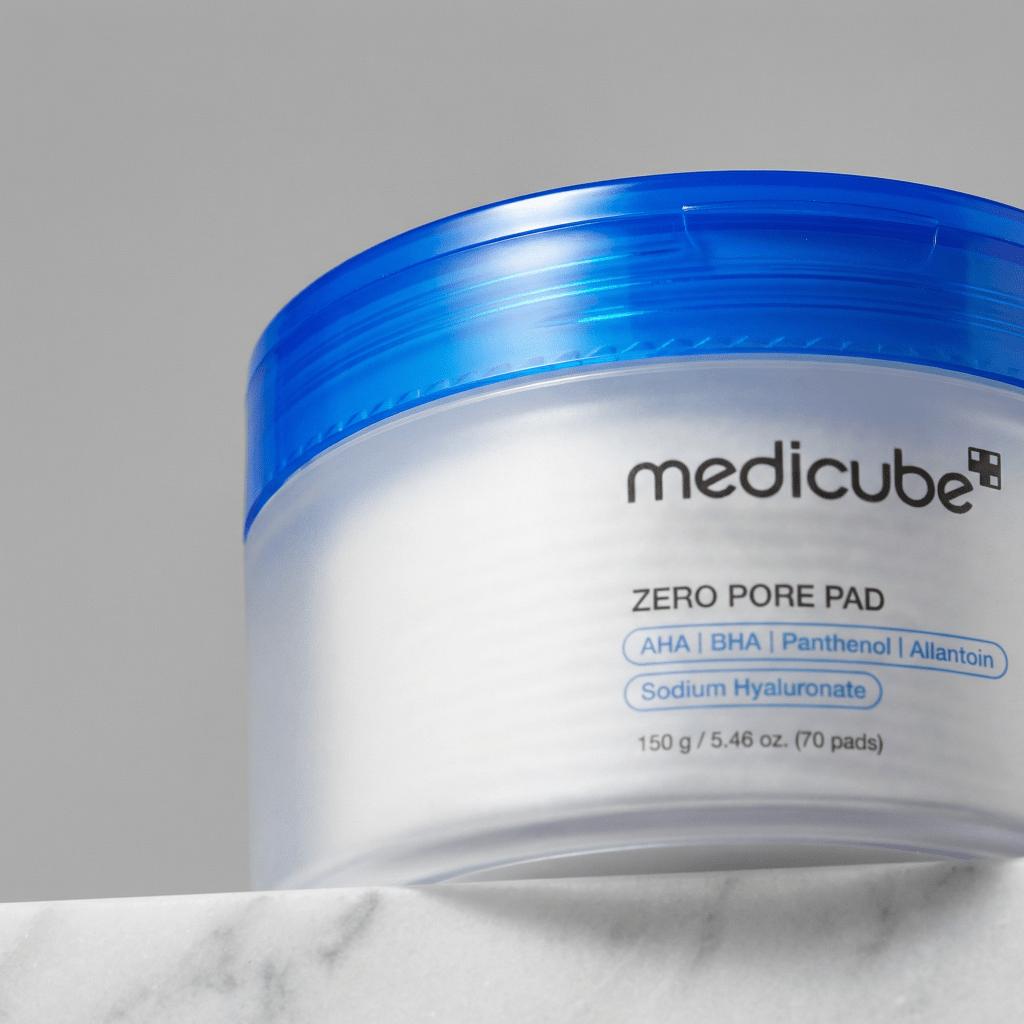 Discos Tonificantes Medicube Zero Pore Pad | Poros Limpos e Pele Mais Uniforme - Dermora
