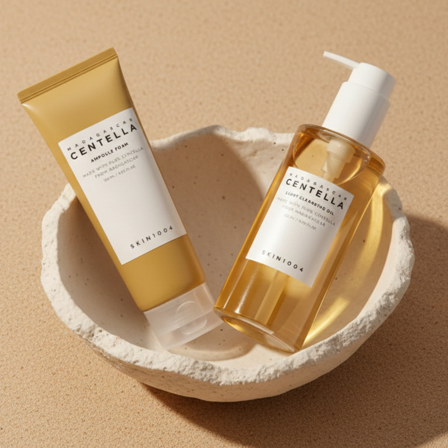 Duo de limpeza profunda para peles sensíveis