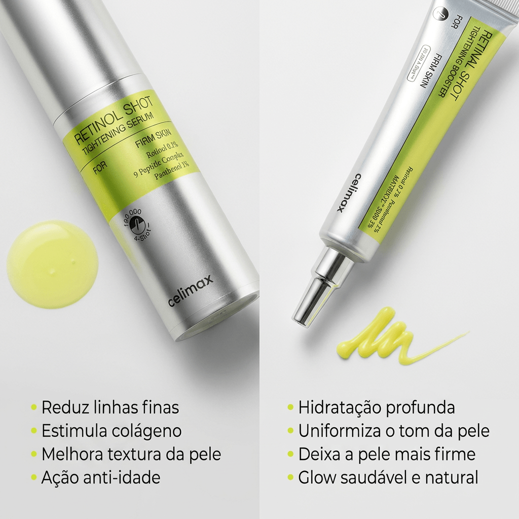 Kit Celimax Vita A Firmador com Retinol 0,1% + Retinal 0,1% - Dermora