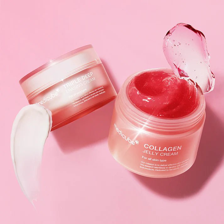Kit Medicube Collagen Swirl Duo com Colágeno e Niacinamida - Dermora