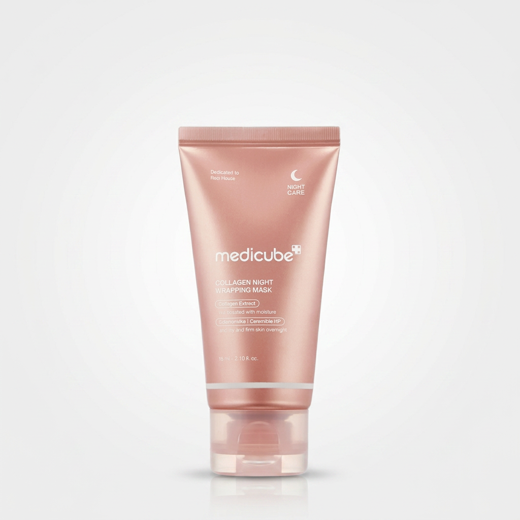 Máscara Noturna Medicube Colágeno – Elasticidade e Hidratação - Dermora