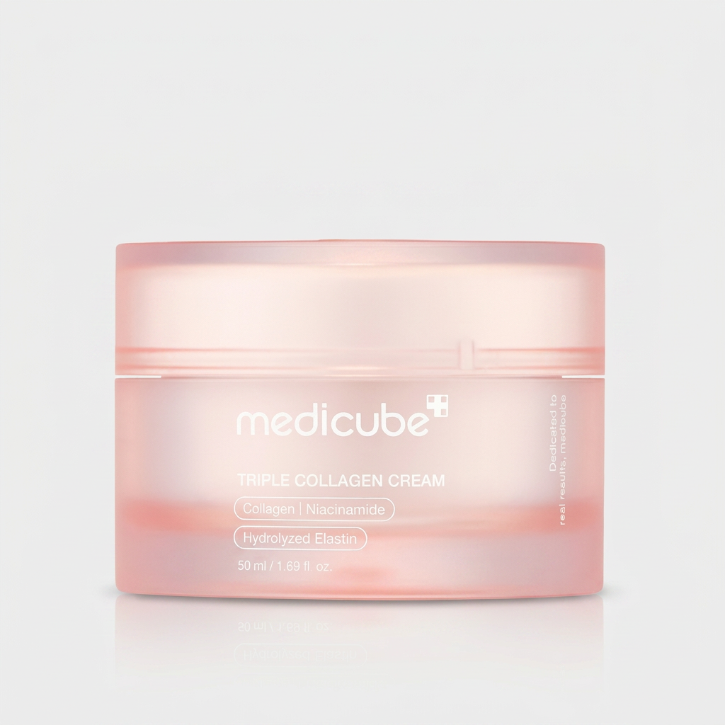 Creme Triplo Colágeno Medicube | Firmeza e Hidratação da Pele - Dermora