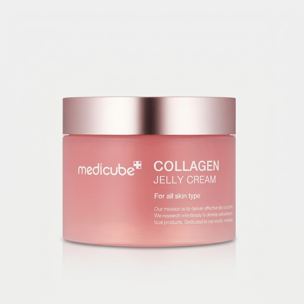 Creme Gel Facial Medicube Colágeno + Niacinamida – Firmeza e Luminosidade - Dermora