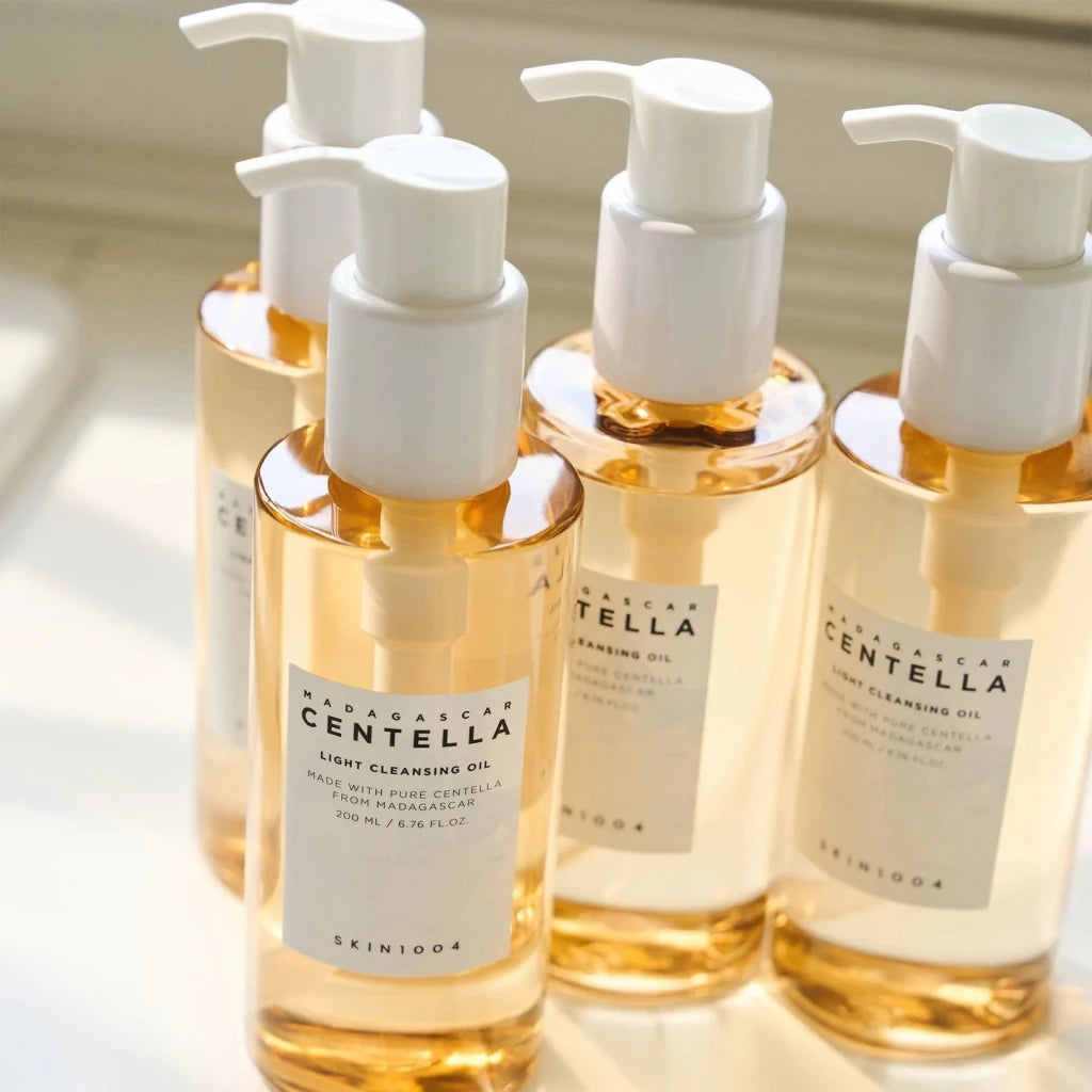 Óleo de Limpeza Leve Centella SKIN1004 | Remove Maquiagem e Protetor Solar - Dermora