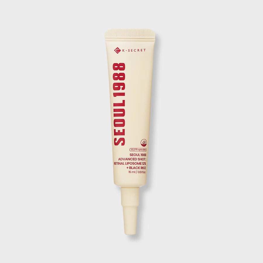 Sérum Facial K Secret Seoul 1988 Dose Avançada Lipossoma de Retinal 12% + Arroz Preto - Dermora