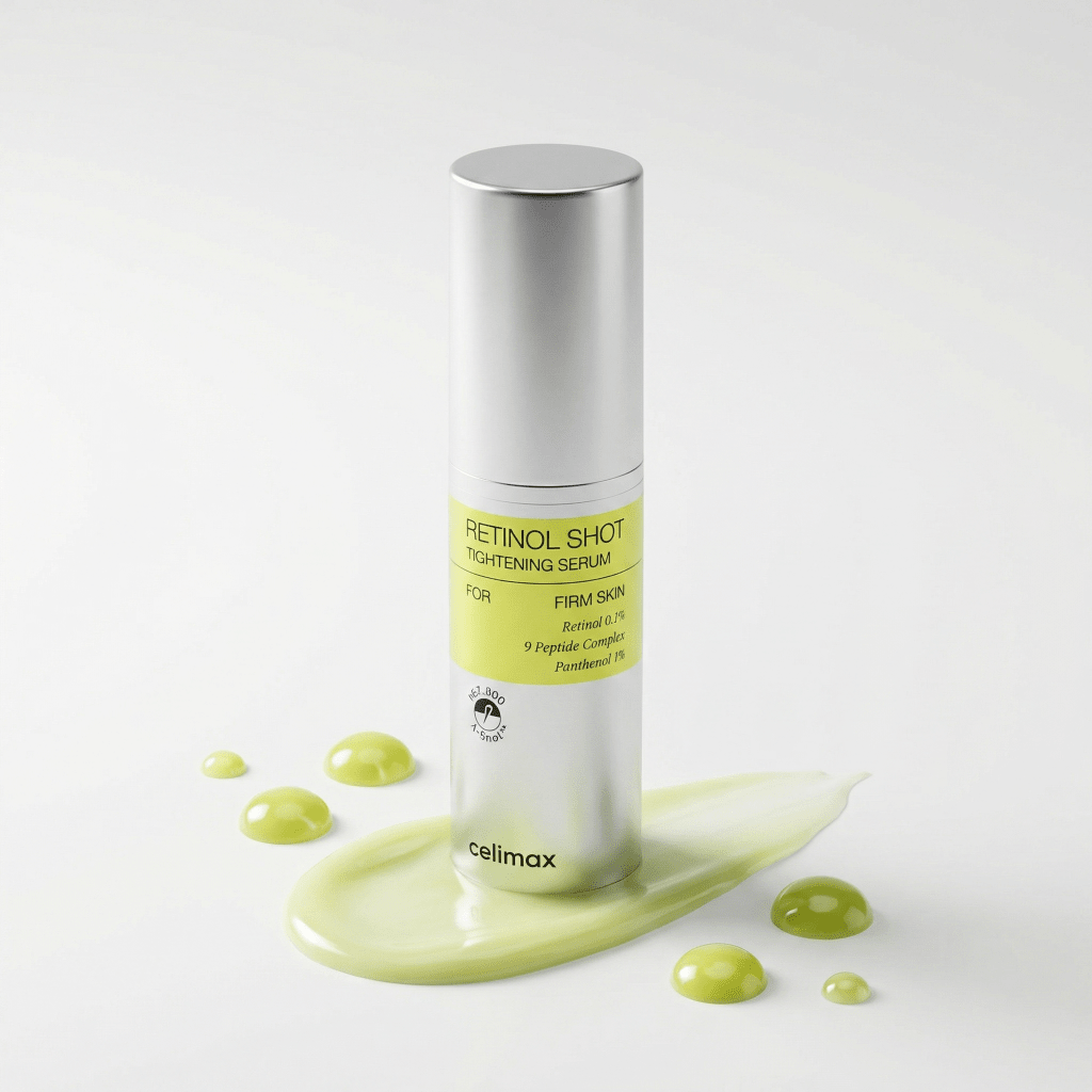 Sérum Retinol 0,1% Celimax | Aparência da Pele Mais Firme e Textura Uniforme - Dermora