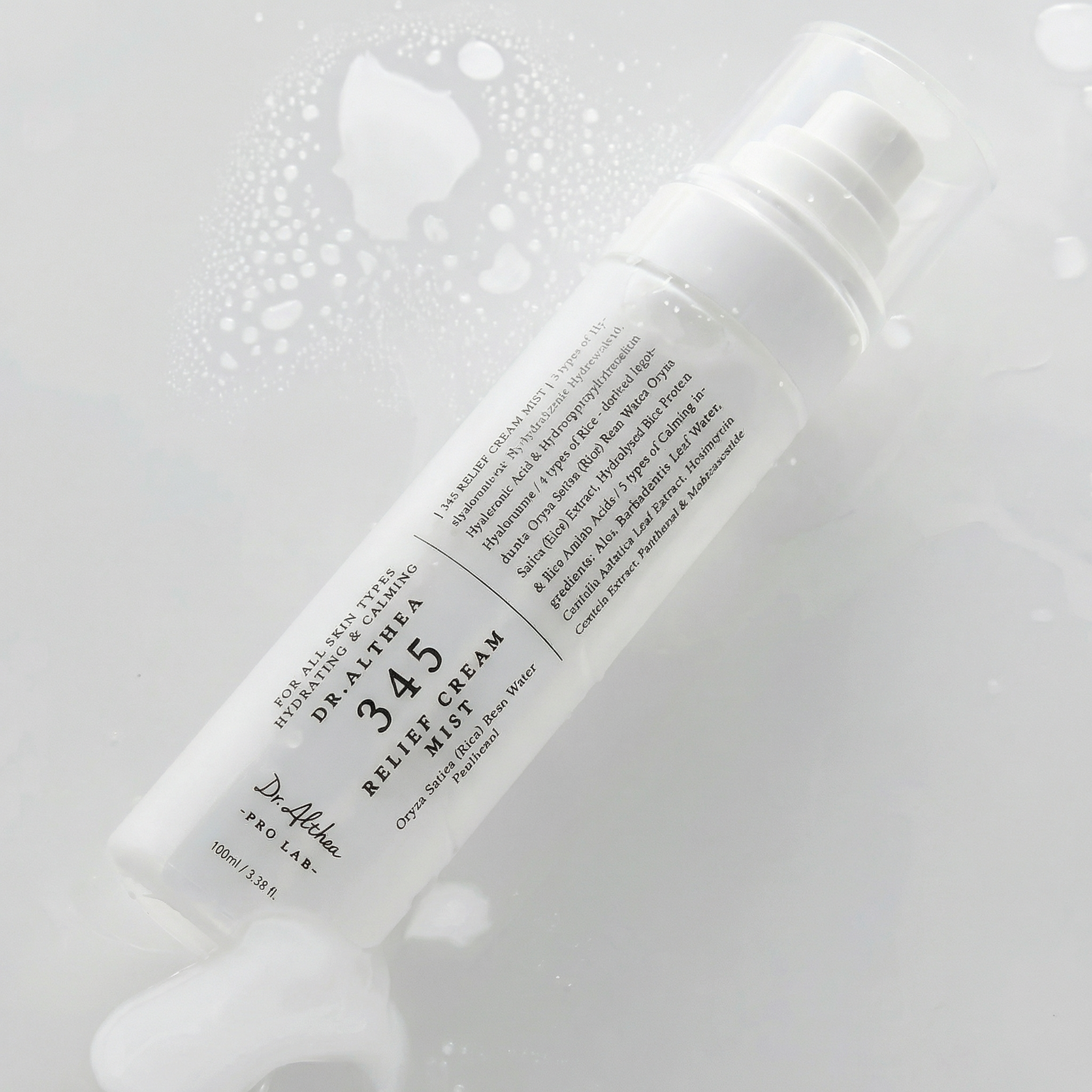 Bruma calmante Dr. Althea com centella asiática e pantenol para hidratação diária