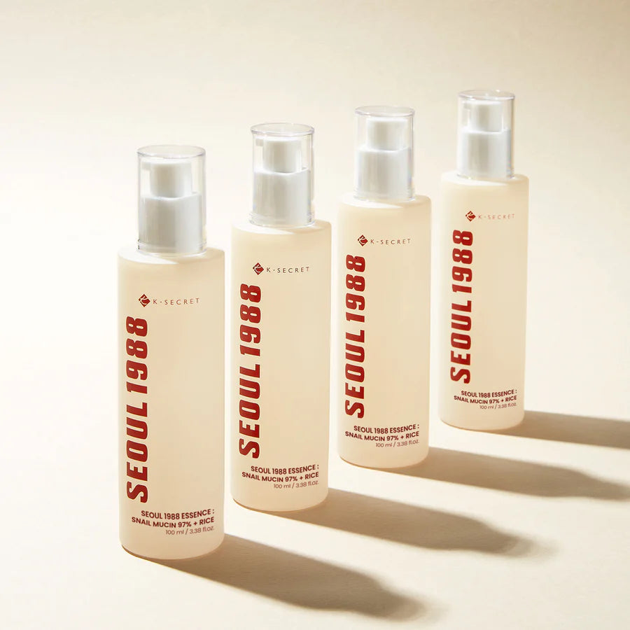 Essência coreana para pele sensível que auxilia na hidratação e melhora da textura com toque leve.