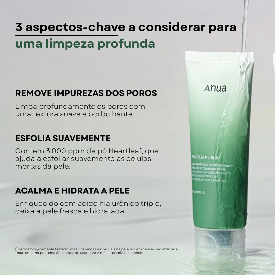 Fórmula Não Comedogênica

