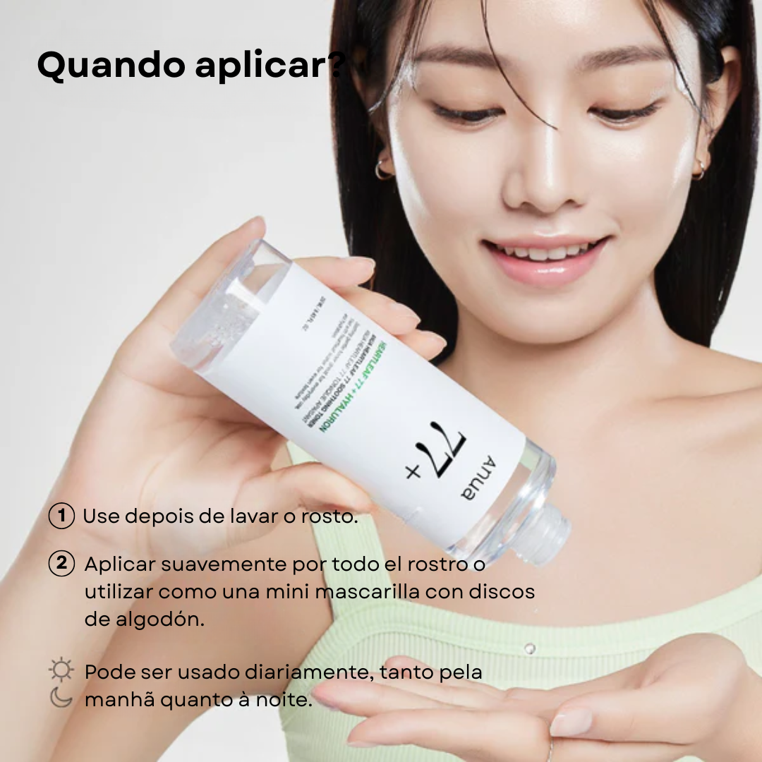 Tônico para Pele Sensível