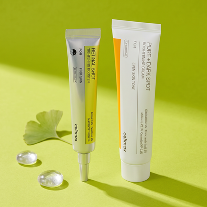 Kit Celimax Vita A Retinal Shot + Creme TXA para Manchas e Poros - Dermora