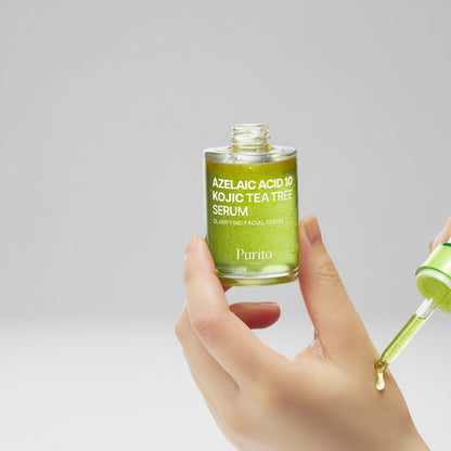 Acne sob controle e tom da pele mais uniforme.