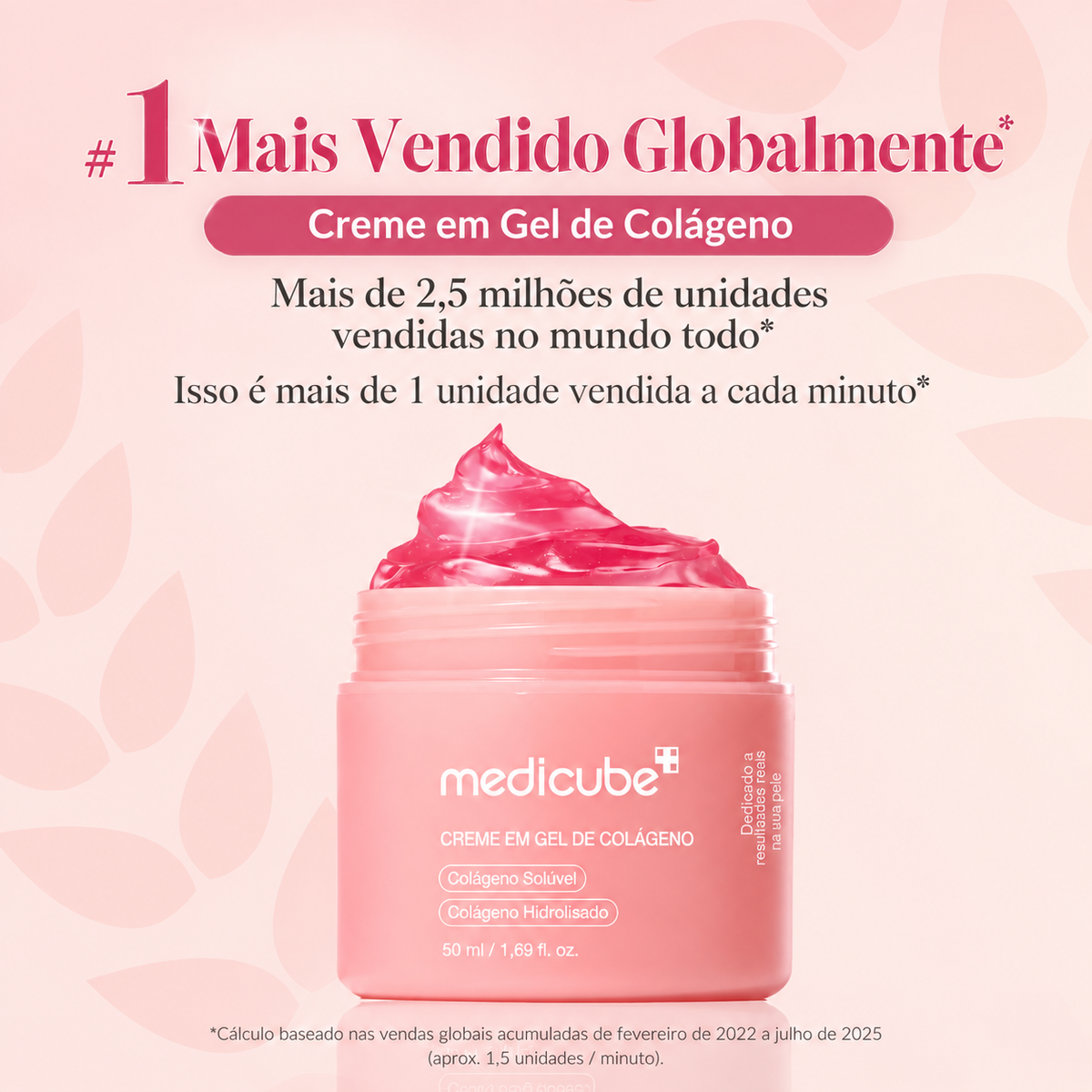 Creme Gel Facial Medicube Colágeno + Niacinamida – Firmeza e Luminosidade - Dermora