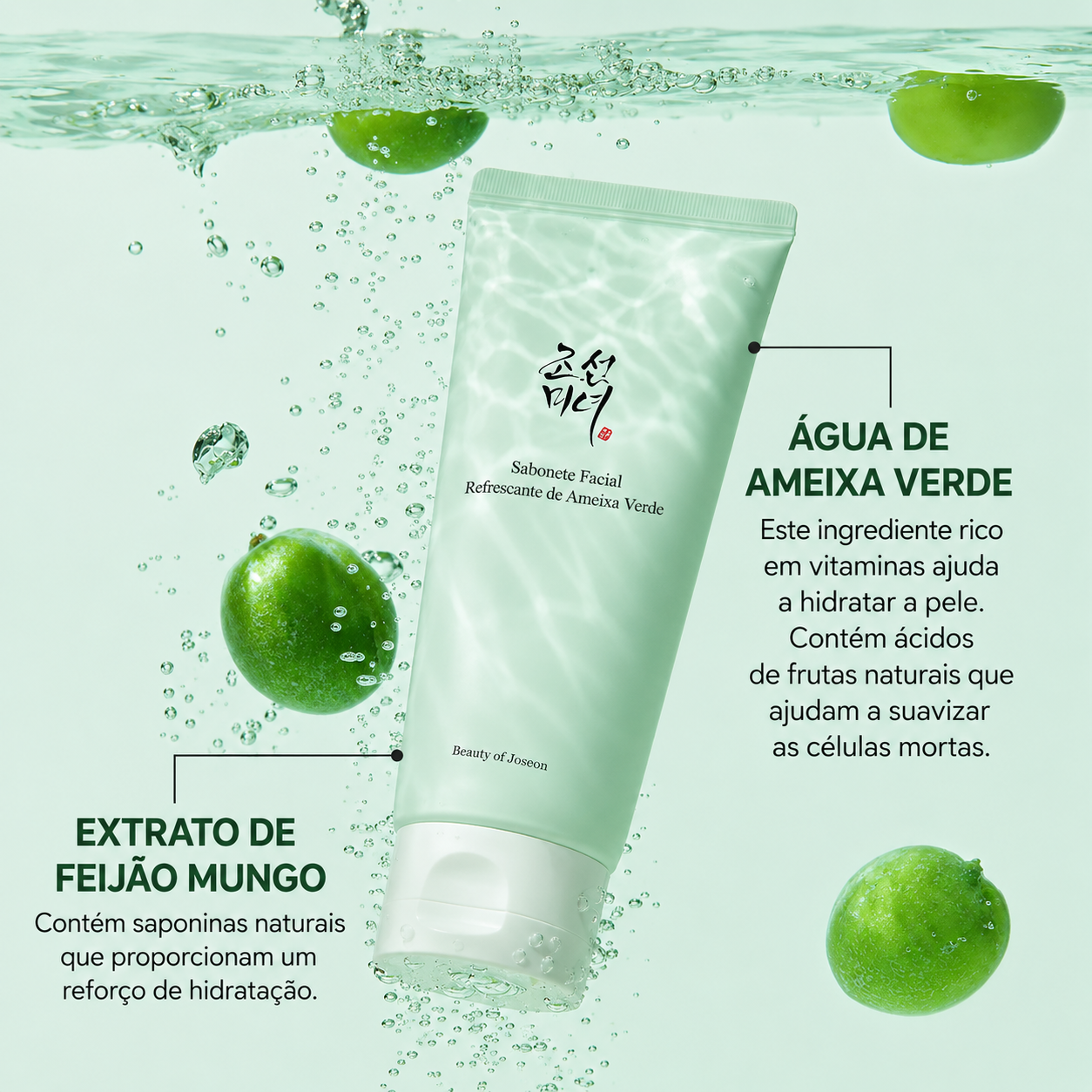 Limpeza Suave Sem Ressecar
