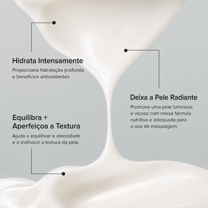 Creme com Ginseng e Esqualano