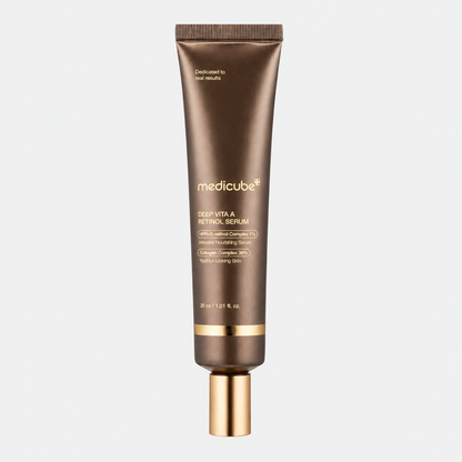 Sérum de retinol Medicube Deep Reviving com bakuchiol frasco 30ml