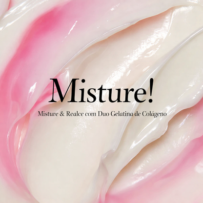 Kit Medicube com colágeno que auxilia na firmeza, hidratação e redução de linhas finas.