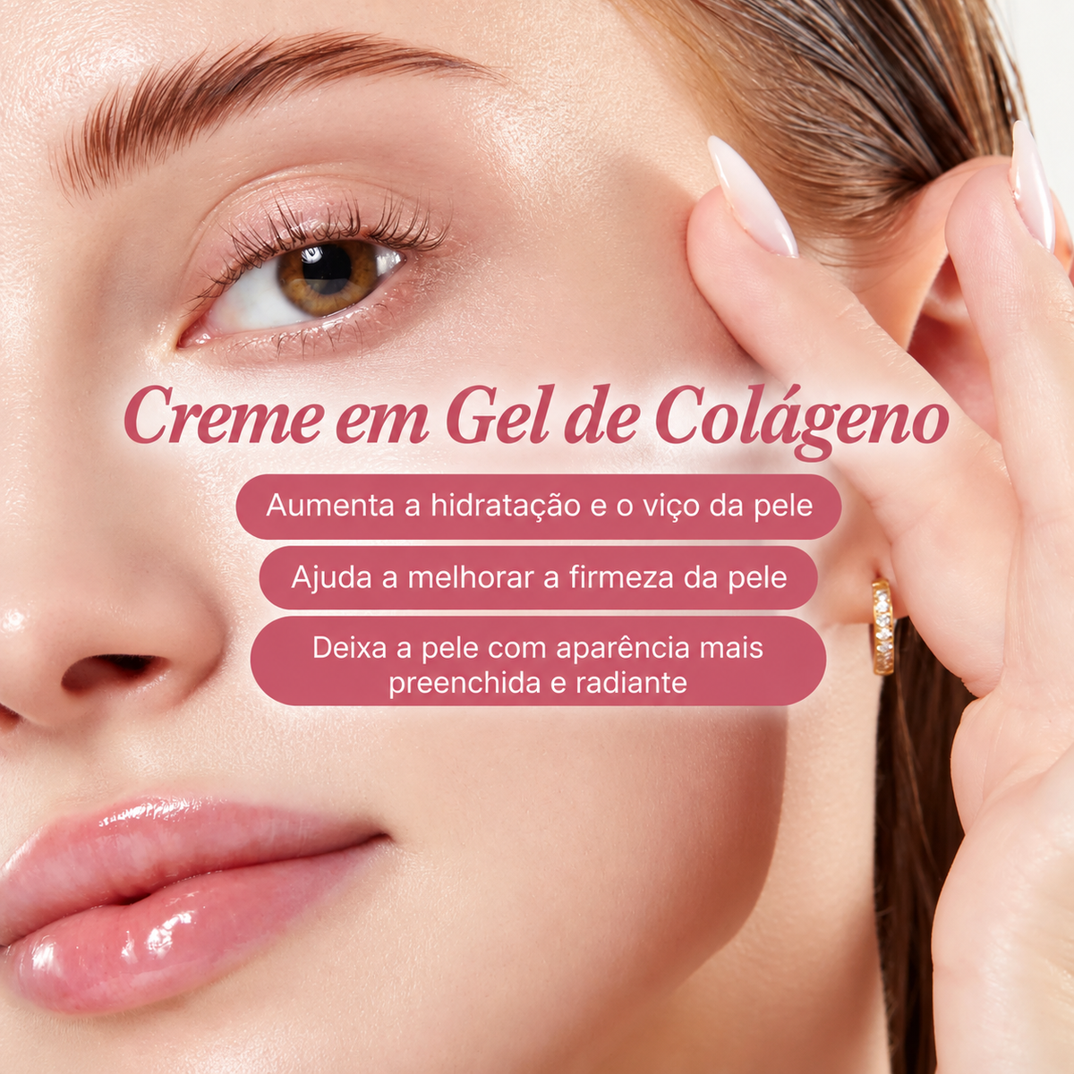 Creme Gel Facial Medicube Colágeno + Niacinamida – Firmeza e Luminosidade - Dermora