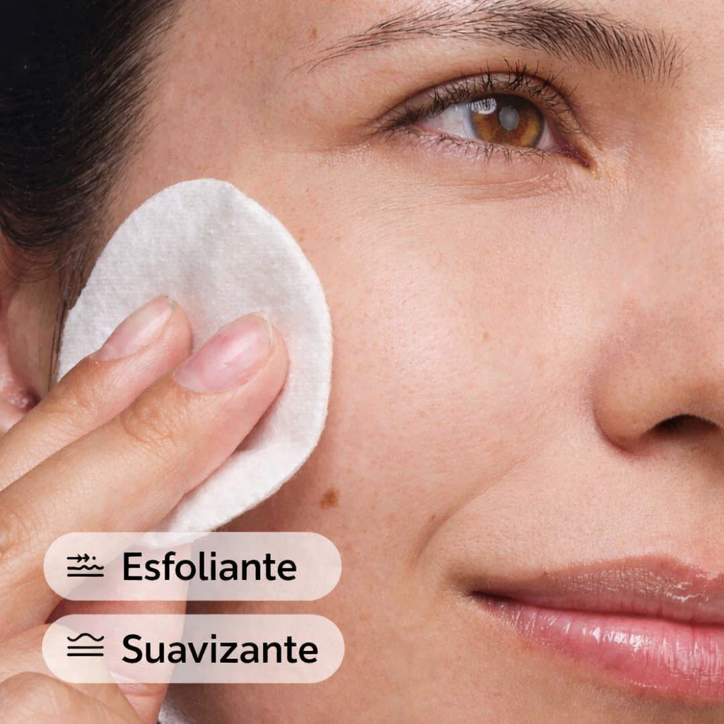 Tônico renovador: suaviza linhas e uniformiza o tom da pele.