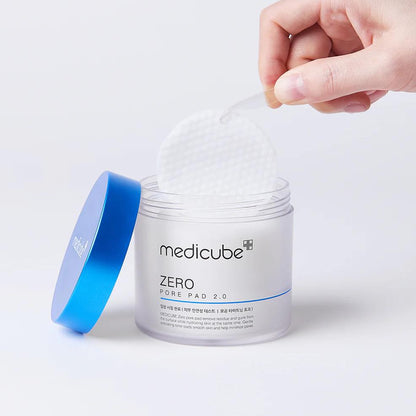 Discos Tonificantes Medicube Zero Pore Pad 2.0 | Poros Limpos e Pele Mais Uniforme