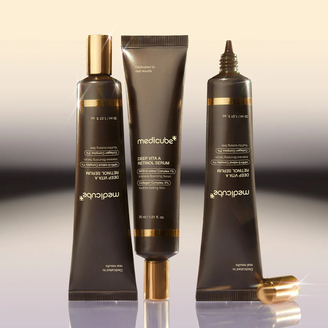 Textura do sérum de retinol Medicube com bakuchiol