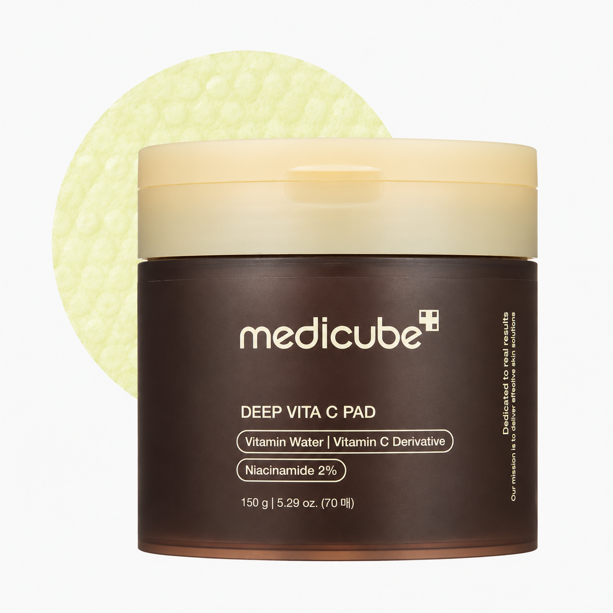 Medicube Discos de Vitamina C para Manchas e Iluminação da Pele 
