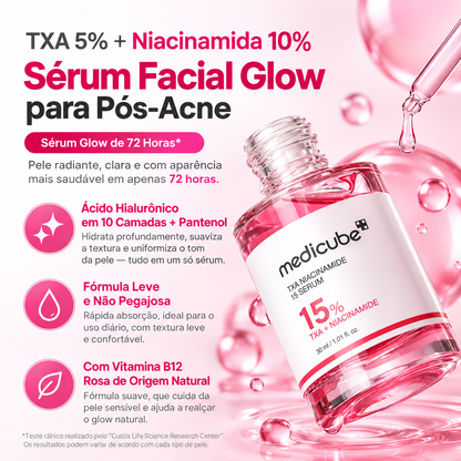 Sérum Medicube com ácido tranexâmico 5% para manchas