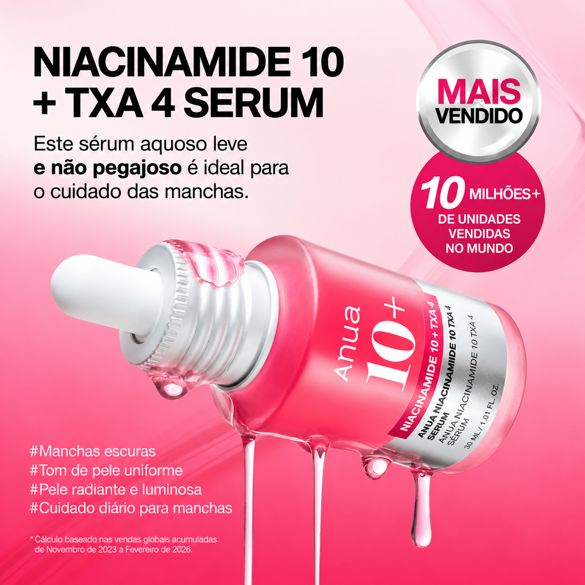 Kit Anua Spotless Skin Duo com sérum de niacinamida e ácido azelaico