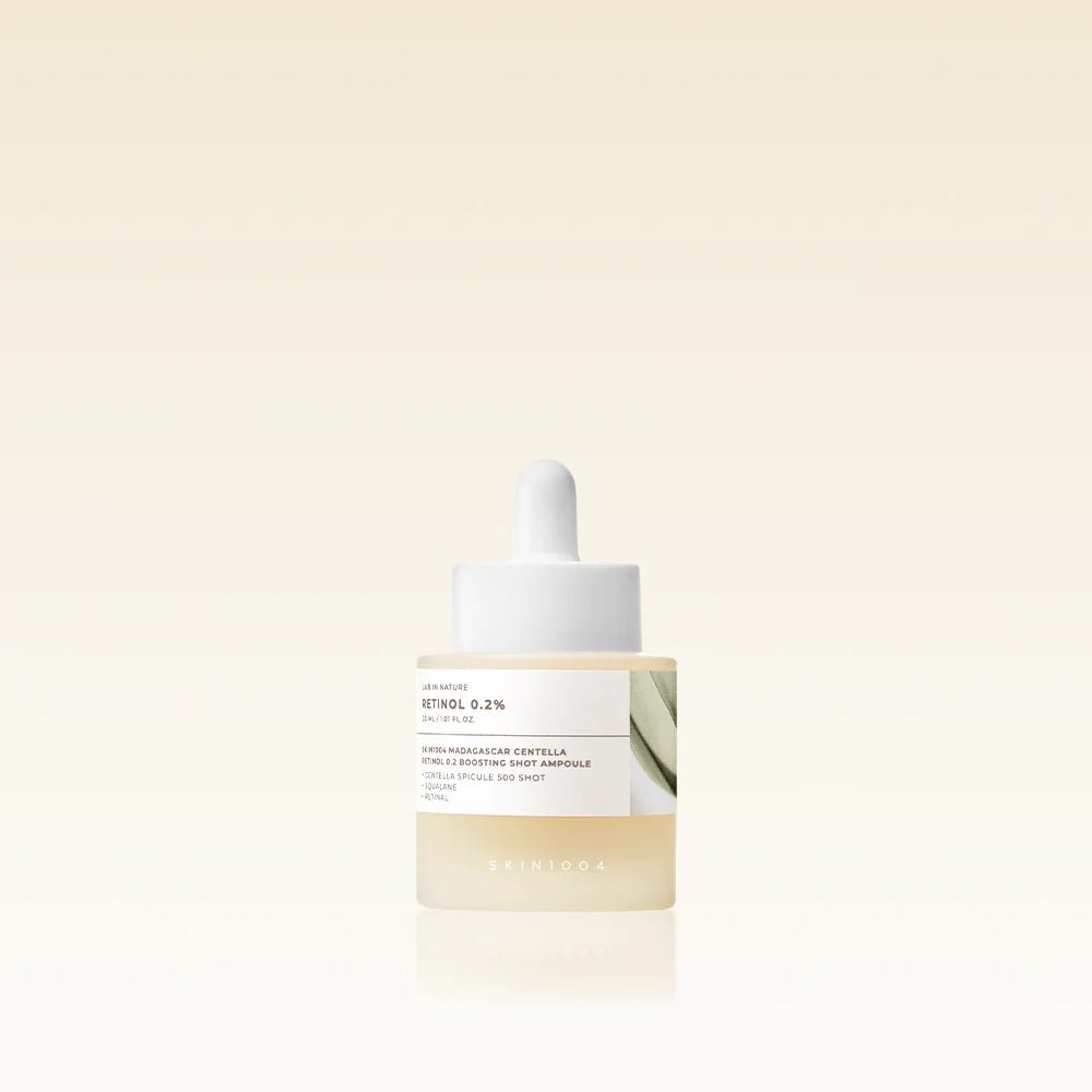 Ampola de Retinol 0,2% SKIN1004 | Firmeza, Elasticidade e Textura Uniforme - Dermora