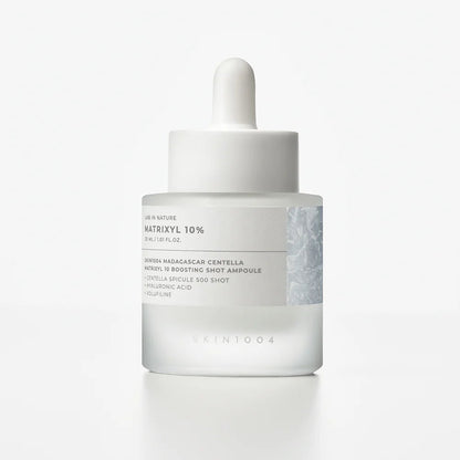 Ampola Matrixyl 10% SKIN1004 | Firmeza, Hidratação e Efeito Preenchedor - Dermora