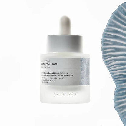 Ampola Matrixyl 10% SKIN1004 | Firmeza, Hidratação e Efeito Preenchedor - Dermora