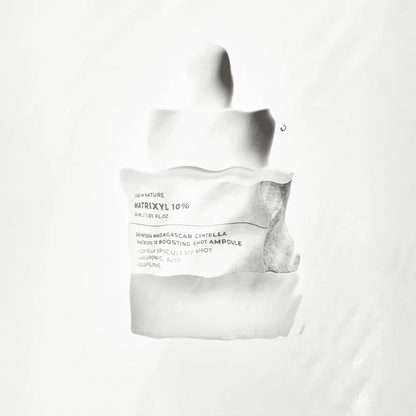 Ampola Matrixyl 10% SKIN1004 | Firmeza, Hidratação e Efeito Preenchedor - Dermora