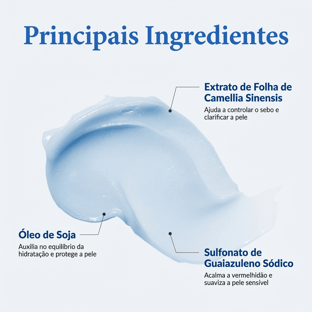 Bálsamo de Limpeza para Poros com Chá Verde e Guaiazuleno - Dermora