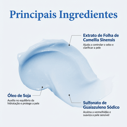 Bálsamo de Limpeza para Poros com Chá Verde e Guaiazuleno - Dermora