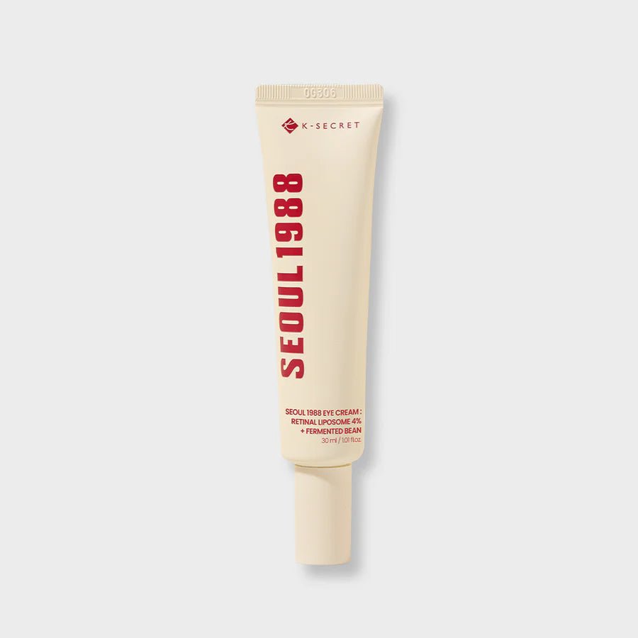 Creme para Olhos com Retinal 4% K - Secret Seoul 1988 – Cuidado Antissinais e Iluminador - Dermora